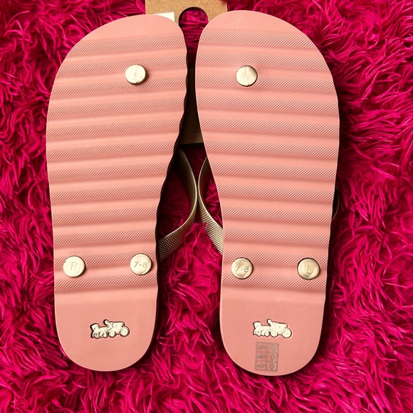 Coach NWT Flip Flops - Picture 2 of 3